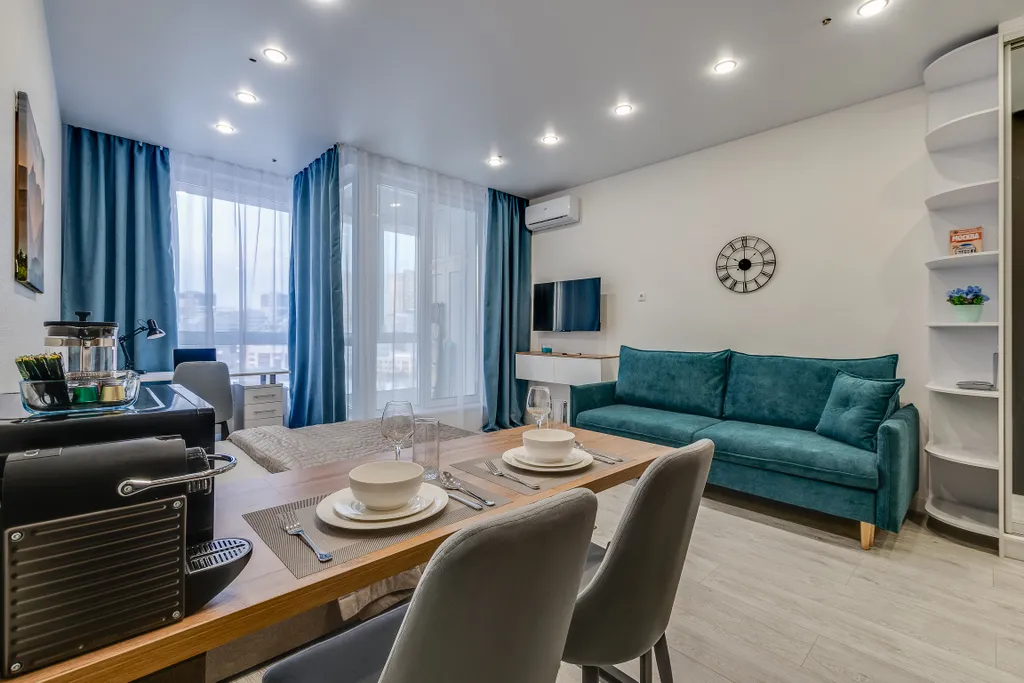 Квартира Квартира Apartments в ЖК Лайнер с видом на парк — Москва