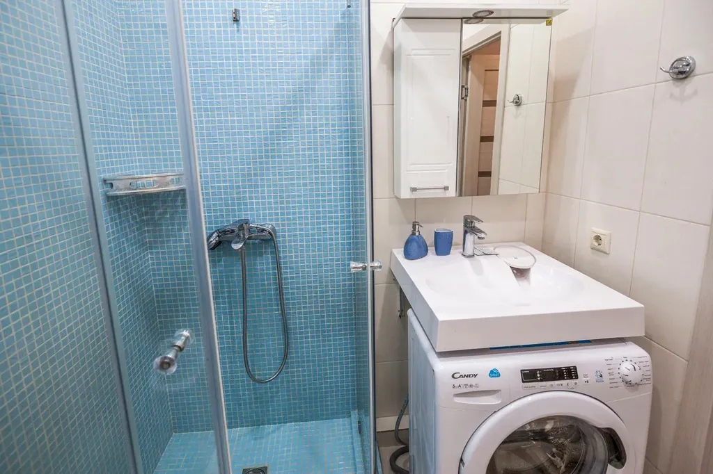 Квартира Квартира Студия у моря с теплым бассейном — Сириус