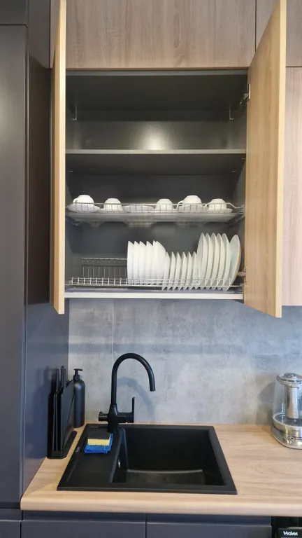 Квартира с дизайнерским ремонтом в стиле лофт