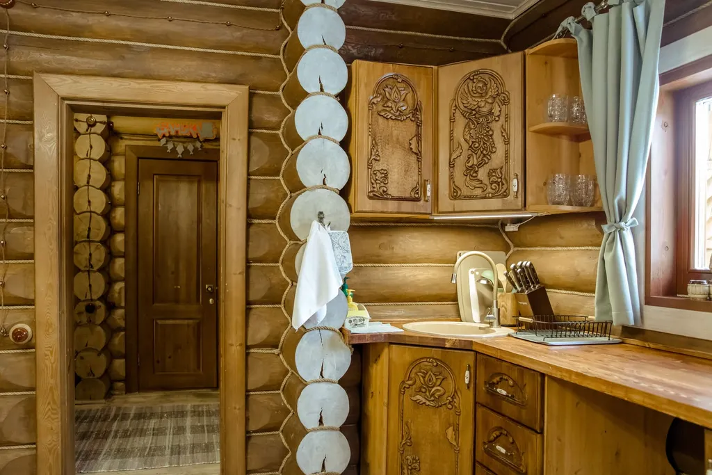 Коттедж Гостевой дом Паратунка с баней на дровах и бассейном — Термальный