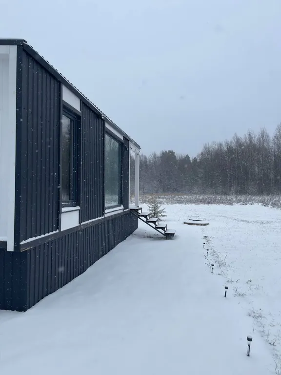 Атмосферный дом у леса