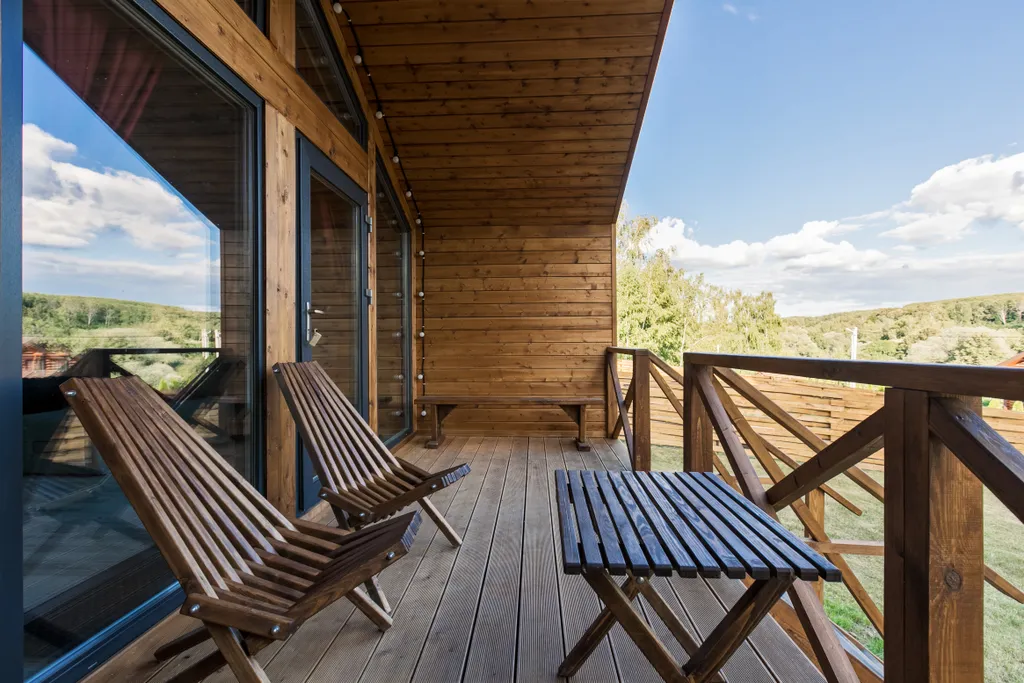 Барнхаус ЗИМА с подогреваемой купелью