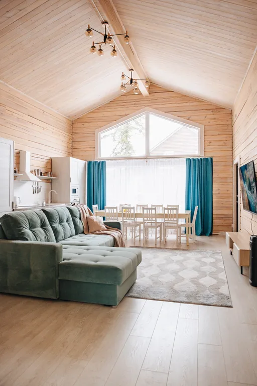 Коттедж на большую компанию близко от подъёмника