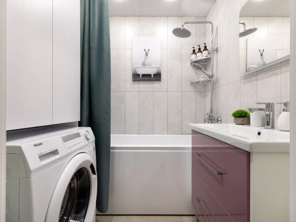 Дизайнерская квартира "Фламинго" рядом с лесом в Зеленогорске