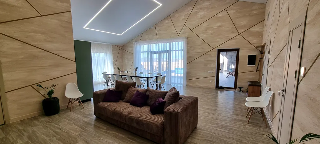 Уютный дом с термальным бассейном и баней