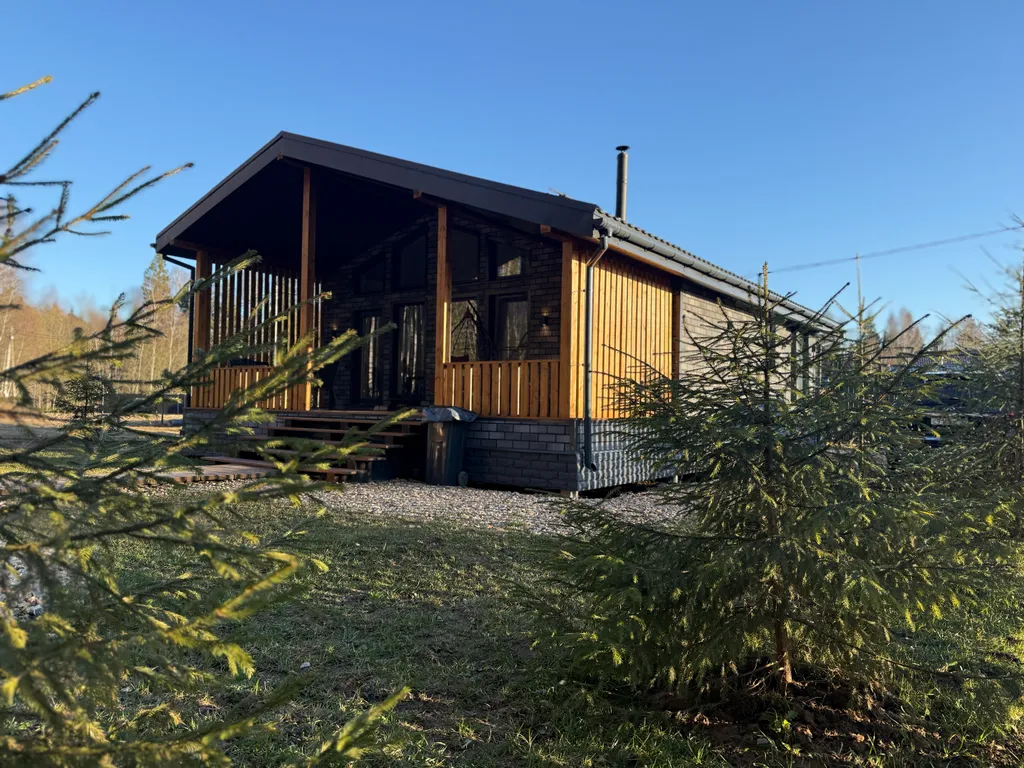 Дом с баней на Рузском водохранилище