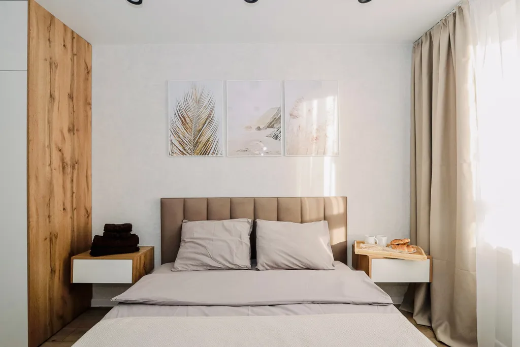 Дизaйнepcкая квартиpа пpемиум-клаccа c бaлкoном