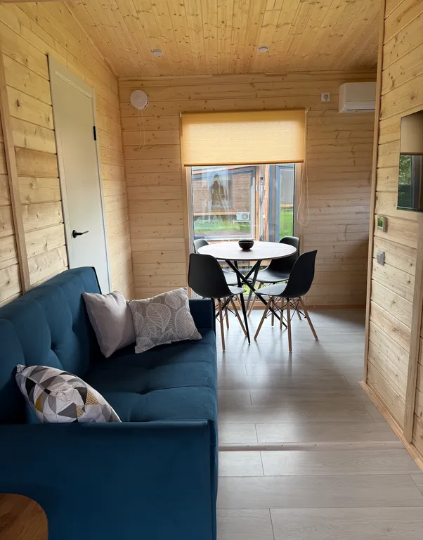 Домик с 2 спальнями с видом на лес