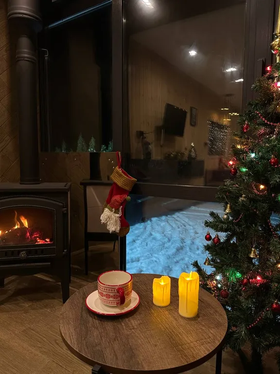 Уютный дом-лофт №3 (The third) с видом на реку и лес