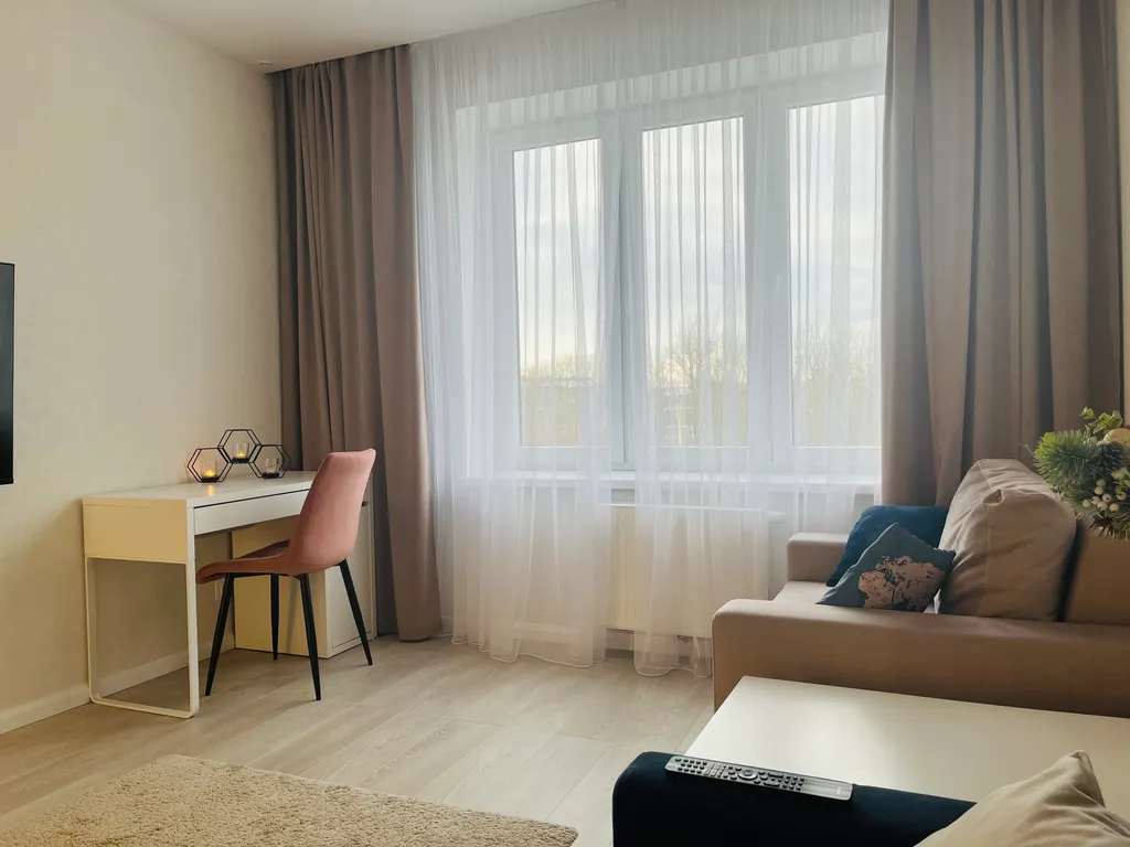 Уютная 2-х ком. квартира на побережье моря с видом на Куршскую косу