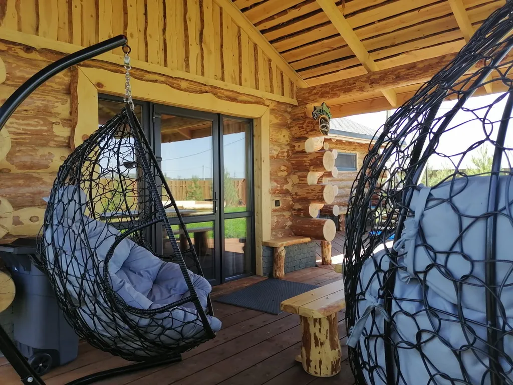 Бревенчатый дом для уютного отдыха в Осоргино