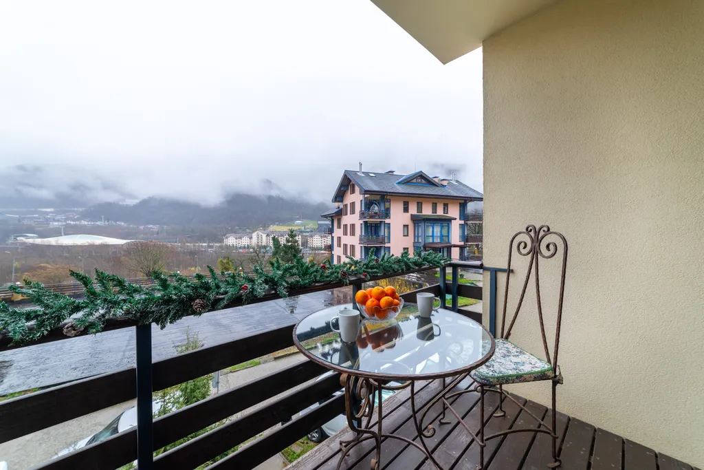 Квартира с видом на горы