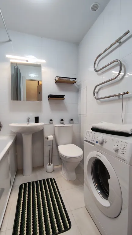 Симпатичная студия на высоком этаже