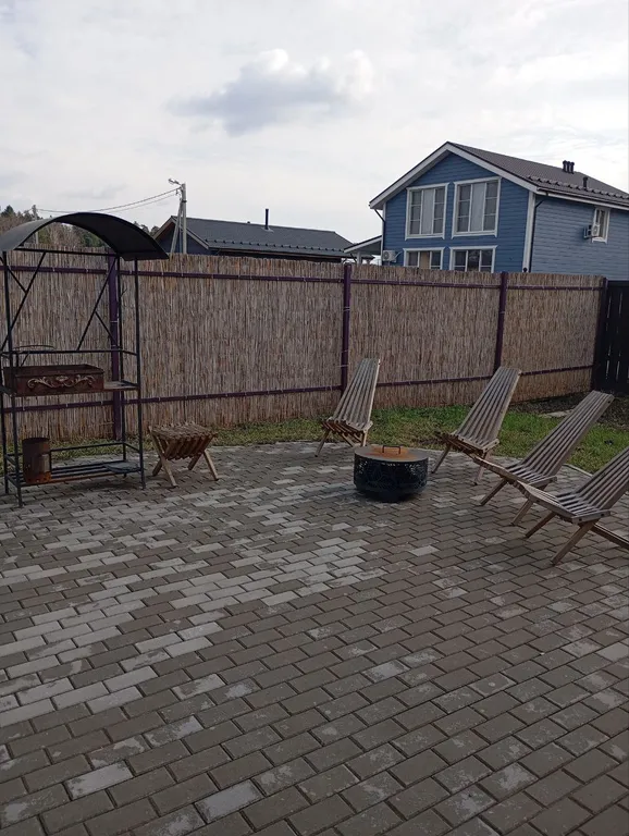 Дом из бруса с русской баней