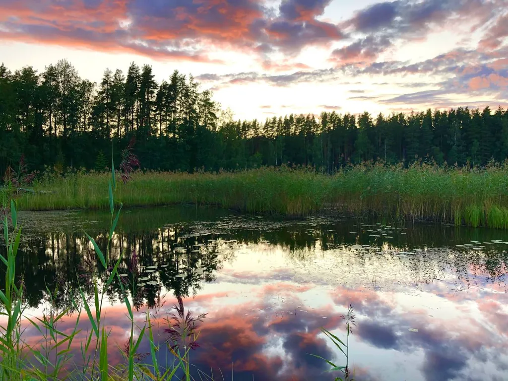 Дом на берегу озера