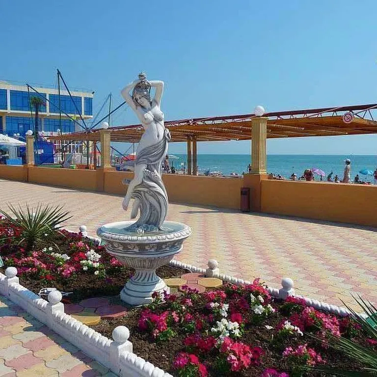 Квартира Квартира Уютная студия в ЖК Морской бepег — Лазаревское