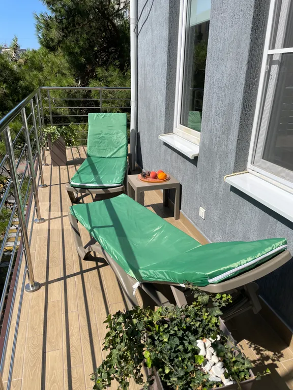 Квартира Квартира Уютная евродвушка с балконом у моря — Геленджик