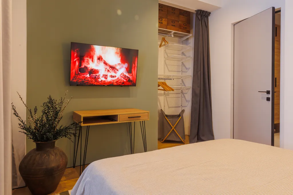 Апартаменты с видом на море и озеро