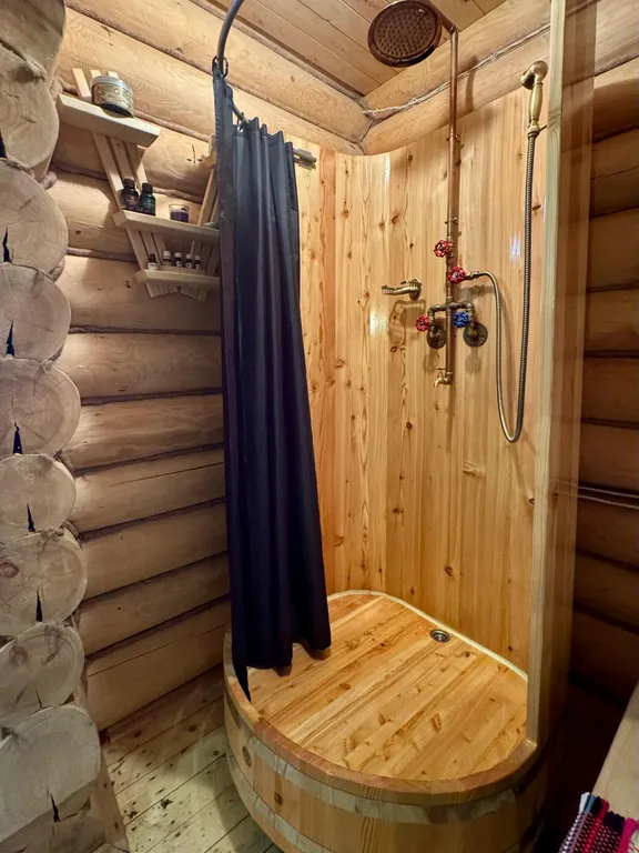 Уютный загородный дом-баня