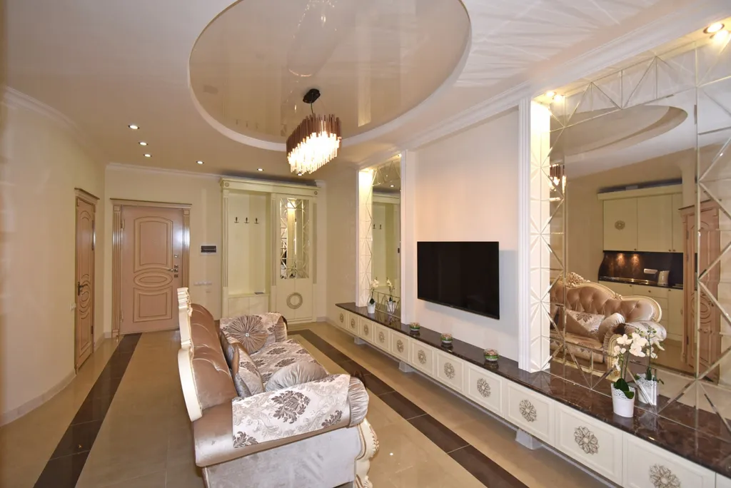 Роскошная двухкомнатная квартира в центре города