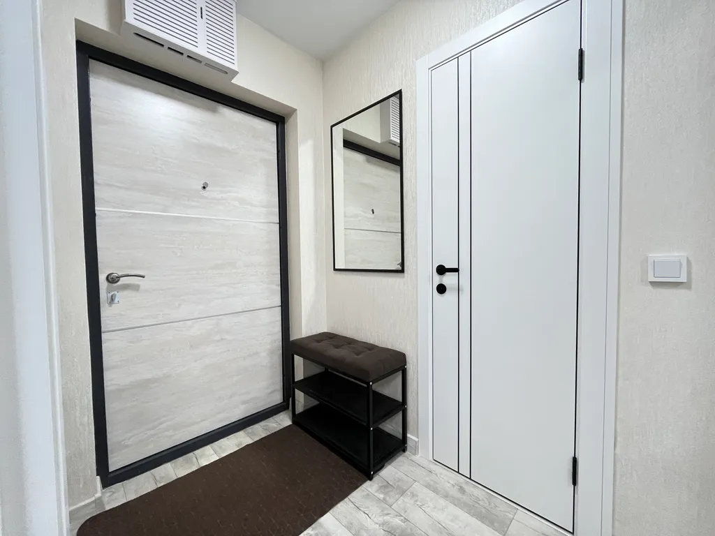 Теплая светлая квартира для 4 гостей в современном ЖК