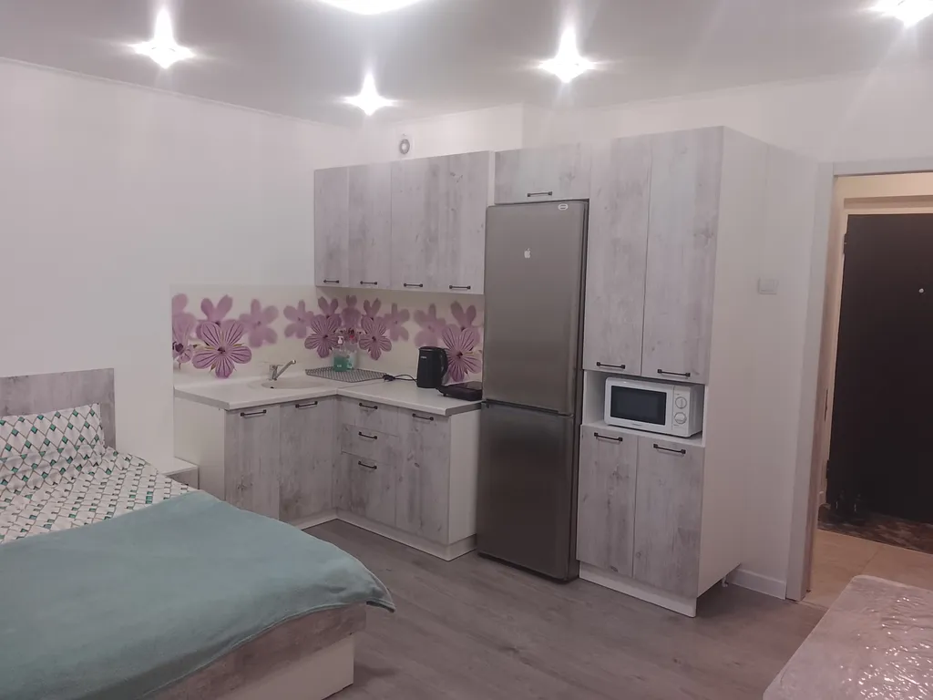 Уютная студия на 19 этаже в новом доме