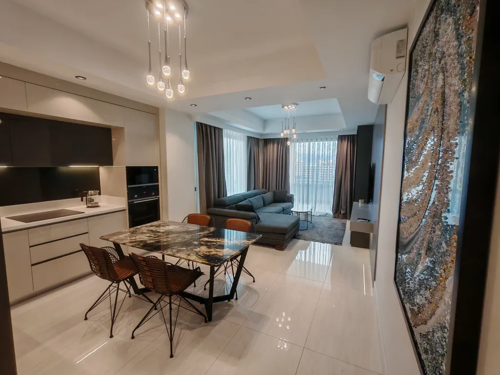 Квартира 1+1 в Azura World c видом на бассейн и аквапарком