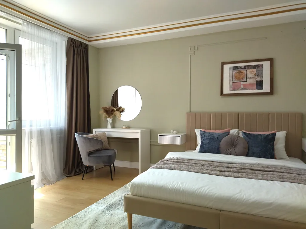 Видовая квартира в центре города на 25-м этаже