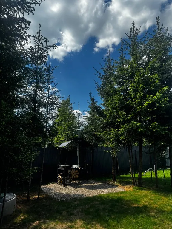 Уютный дом в лесу