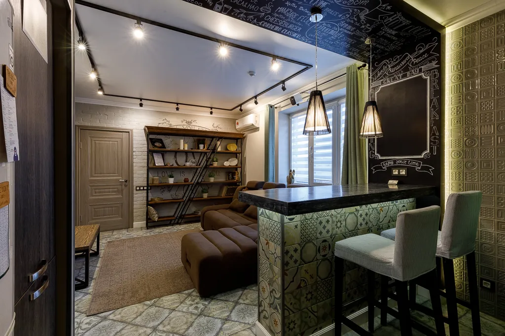 Семейные 3-х комнатные апартаменты с проектором