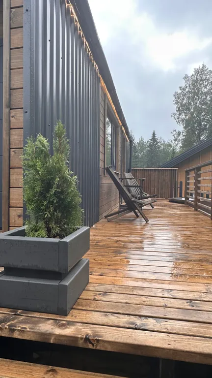 Коттедж Дом с баней и банным чаном — Санкт-Петербург