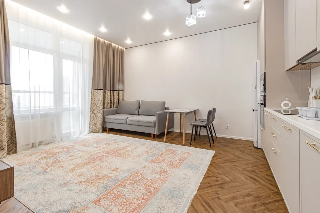 Уютная евро 2 комнатная квартира рядом с Хан Шатыр