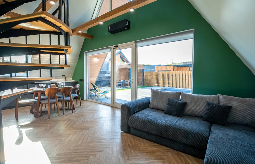 Коттедж Загородный дом A-Frame — Северская