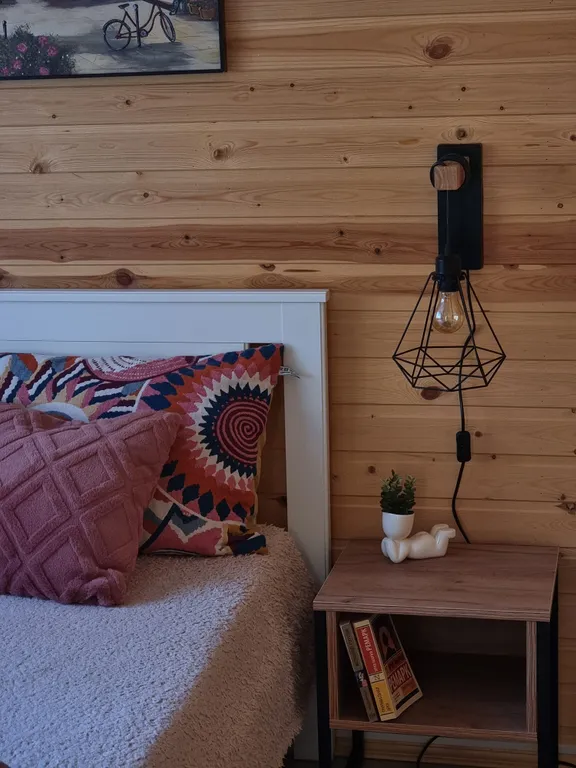 Просторный домик вблизи леса с баней