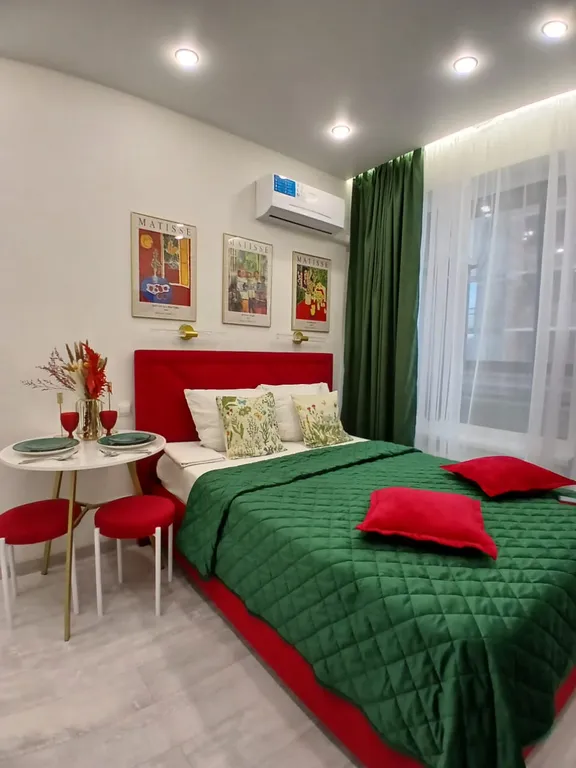 Студия с прекрасным видом, парк, новый дом