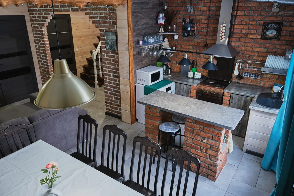 Уютный дом с видом на горы