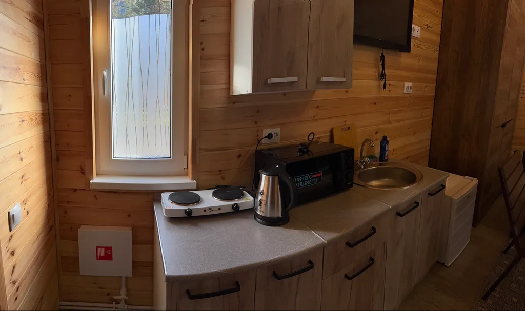 Новый коттедж в лесу