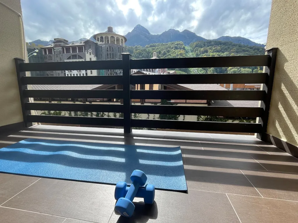 Таунхаус у подъемника с барбекю и прекрасным видом на горы