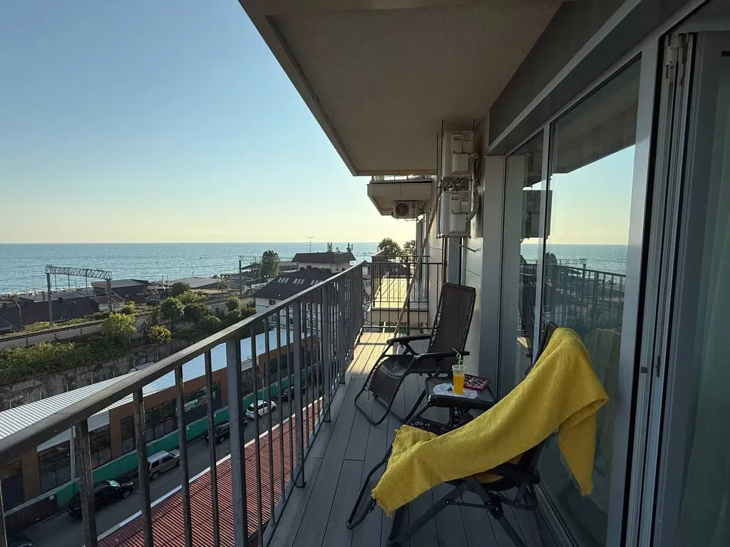 Двухкомнатная квартира в 2 минутах самого лучшего пляжа в Дагомысе