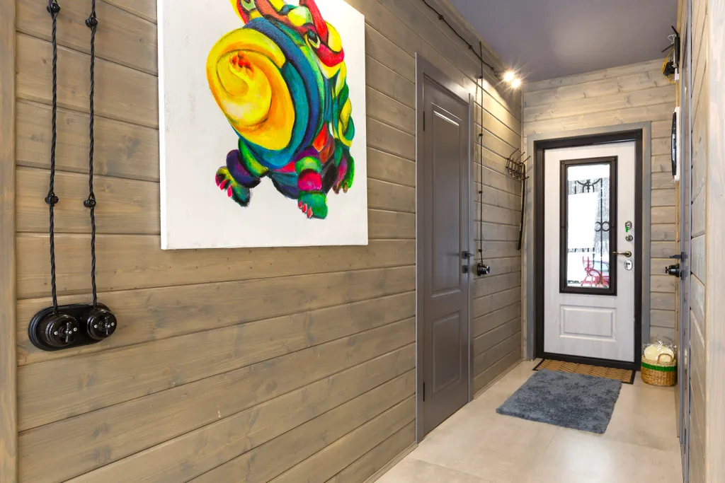 Домик A-Frame с купелью и баней 100 м2