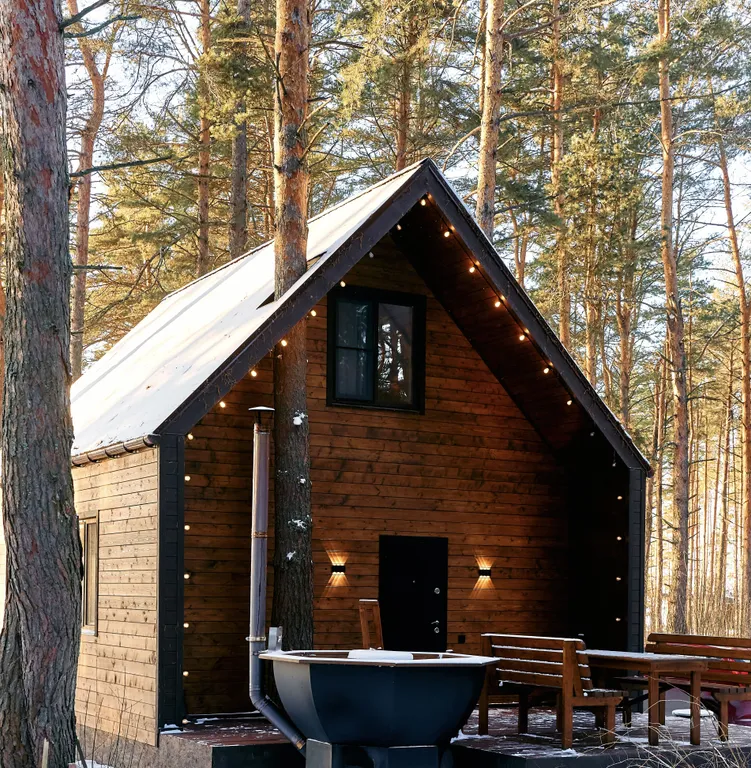 Коттедж Двухэтажный дом с двумя отдельными спальнями на Горьковском море — аренда посуточно в Боталово