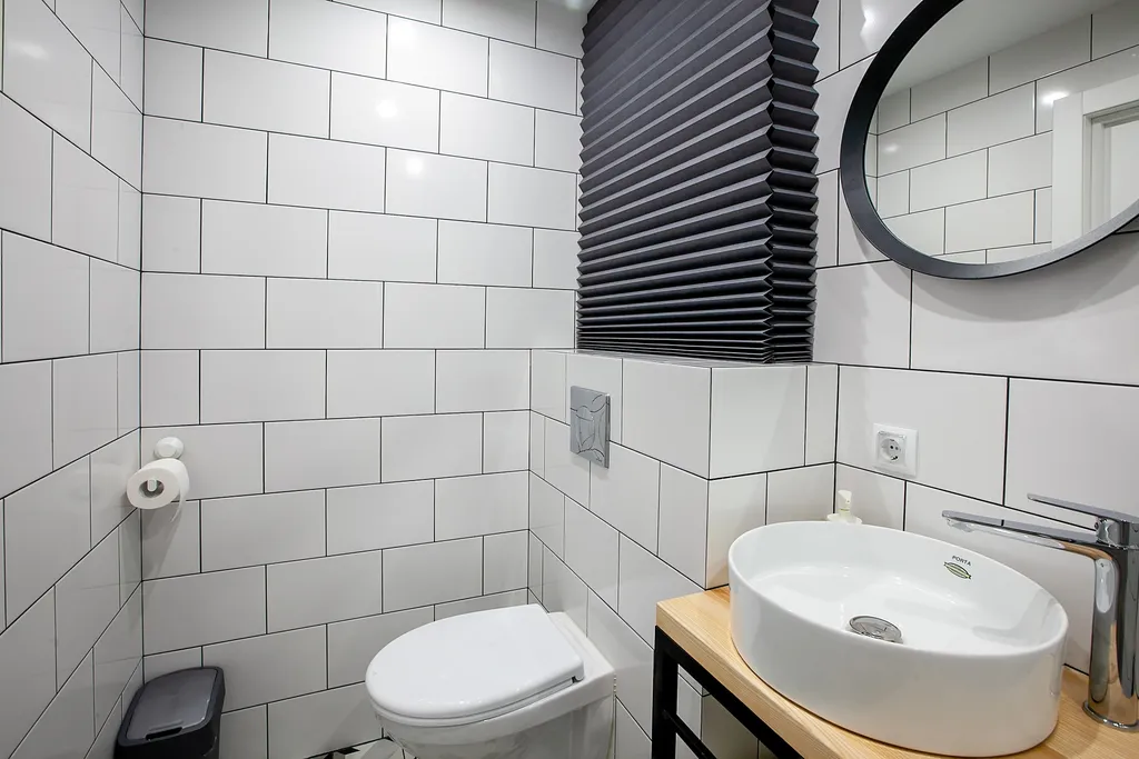 Светлая квартира-студия NINA в скандинавском стиле недалеко от центра