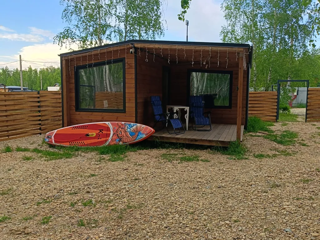 Гостевой домик на увильдах, с видом на лес