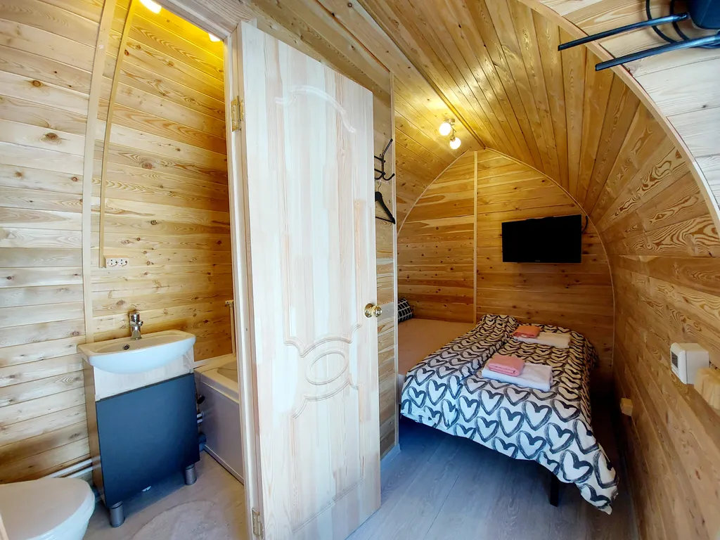 Уютный кемпинг с видом на горы