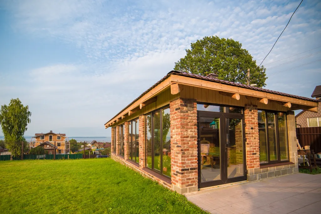 Дом Веськово с видом на озеро Плещеево