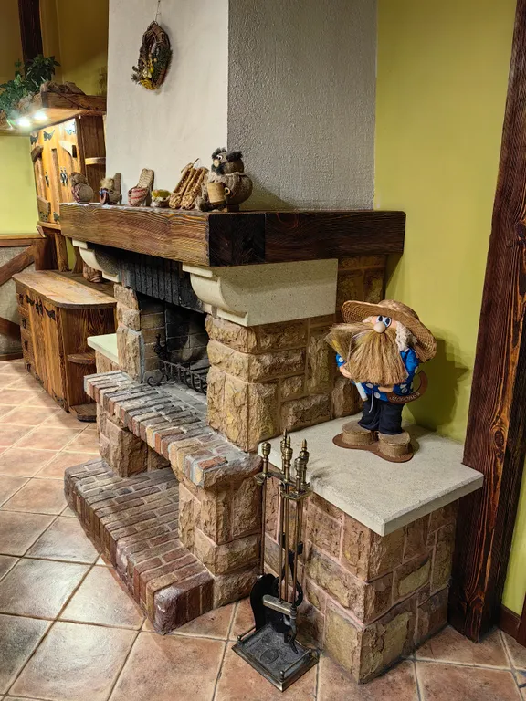 Атмосферный коттедж с дровяной баней и большим бассейном