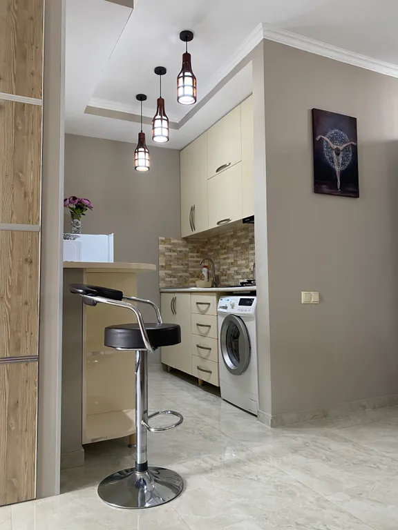 Евро-двухкомнатная квартира у моря для наслаждения видом и комфортом