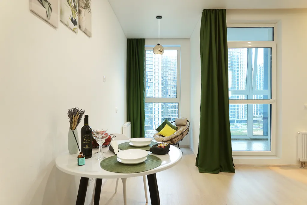 Квартира Новая студия с дизайнерским ремонтом в ЖК Минск Мир — Минск