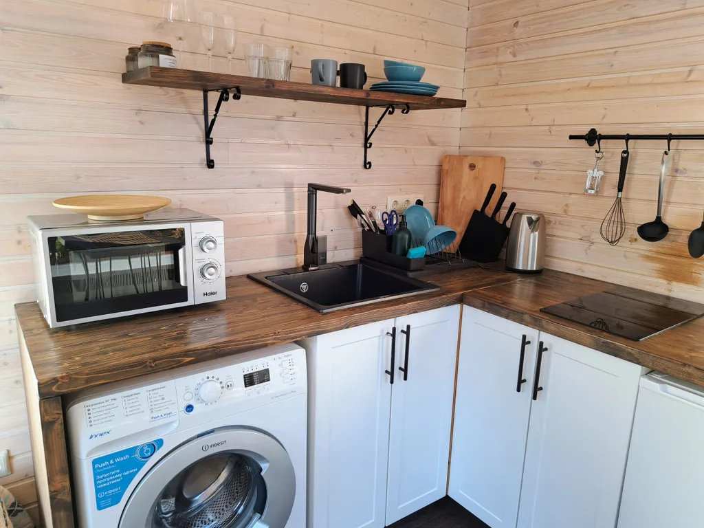 Домик Кантр с видом на горы