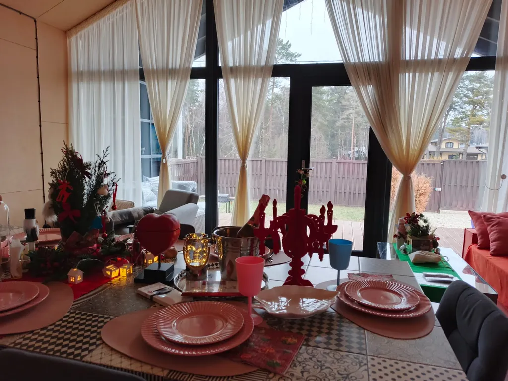 Коттедж Барнхаус с панорамными окнами Хаус Гринвуд — аренда посуточно в Ступино